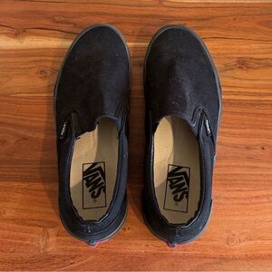 Vans Black Slip-On Sneakers